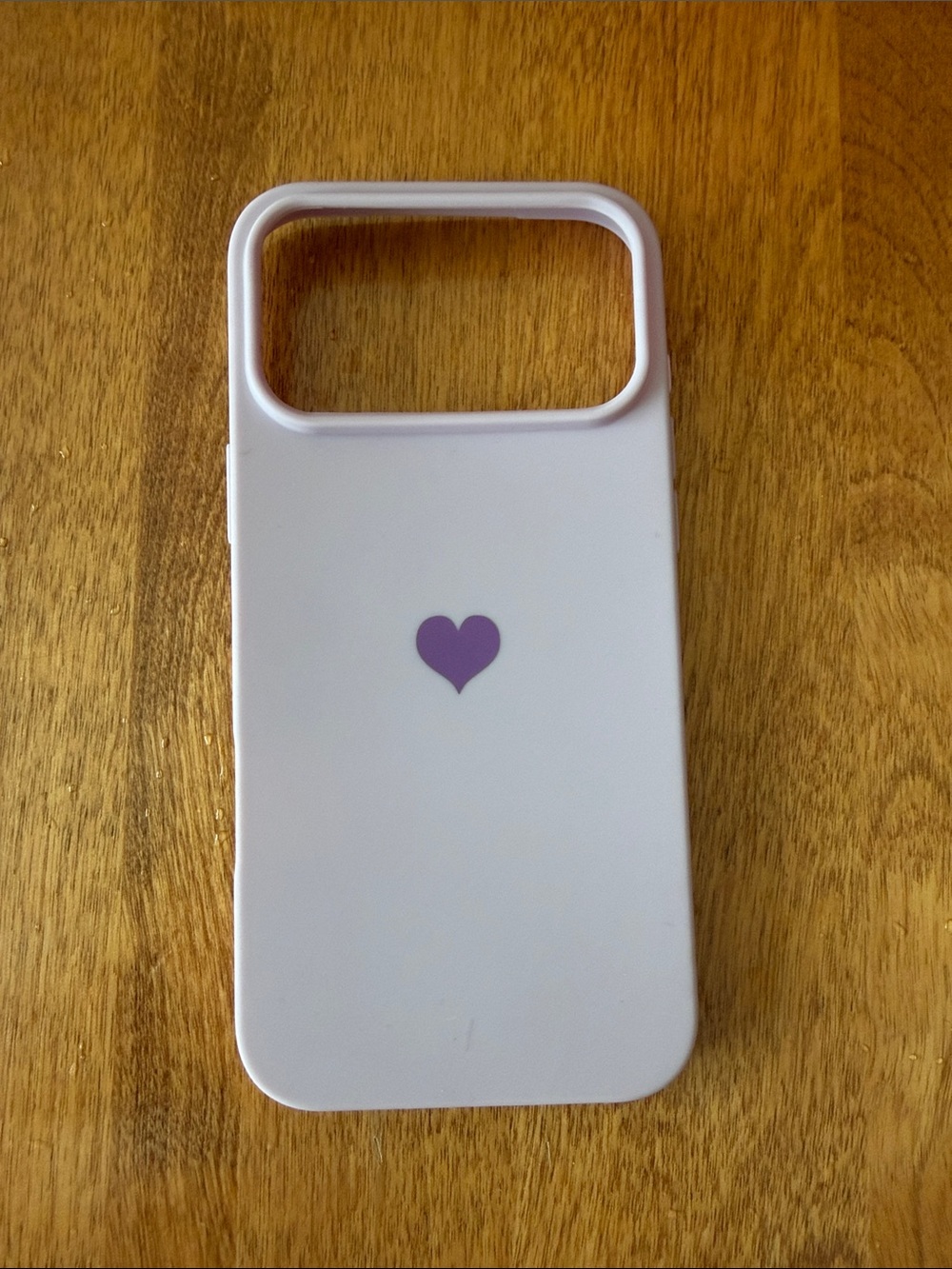 Purple Heart purple iPhone 17 pro maxCase - Slim Protective Cover